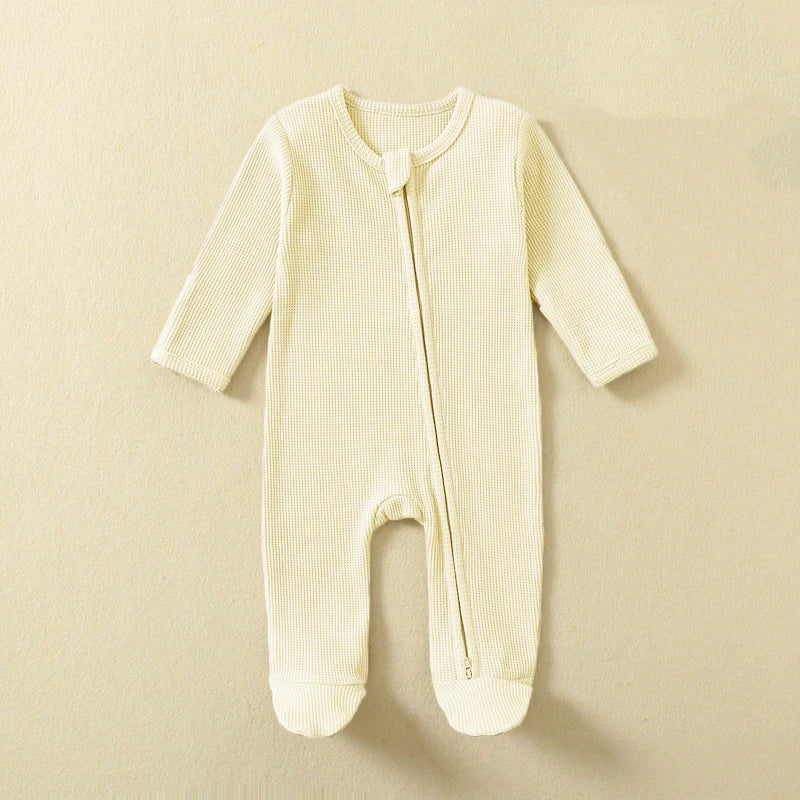 WaffleSnug - Organic Cotton Baby Sleepsuit