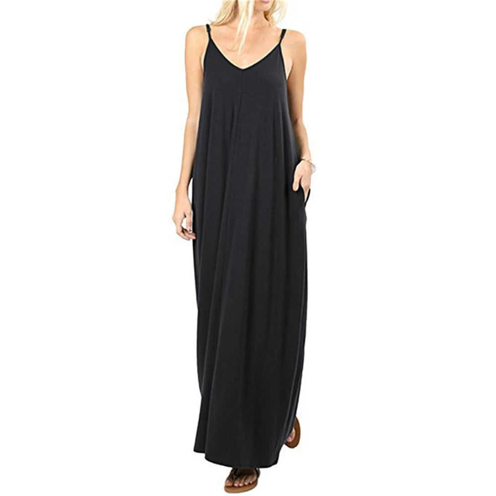 VivaEase – Summer Suspender Dress