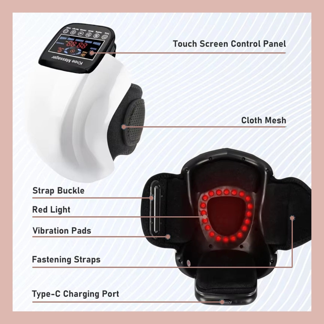 Kneevora – Intelligent Heating & Kneading Knee Massager
