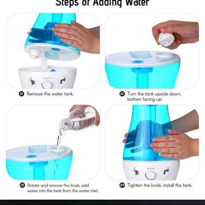 AromaMist - Ultrasonic Humidifier and Diffuser