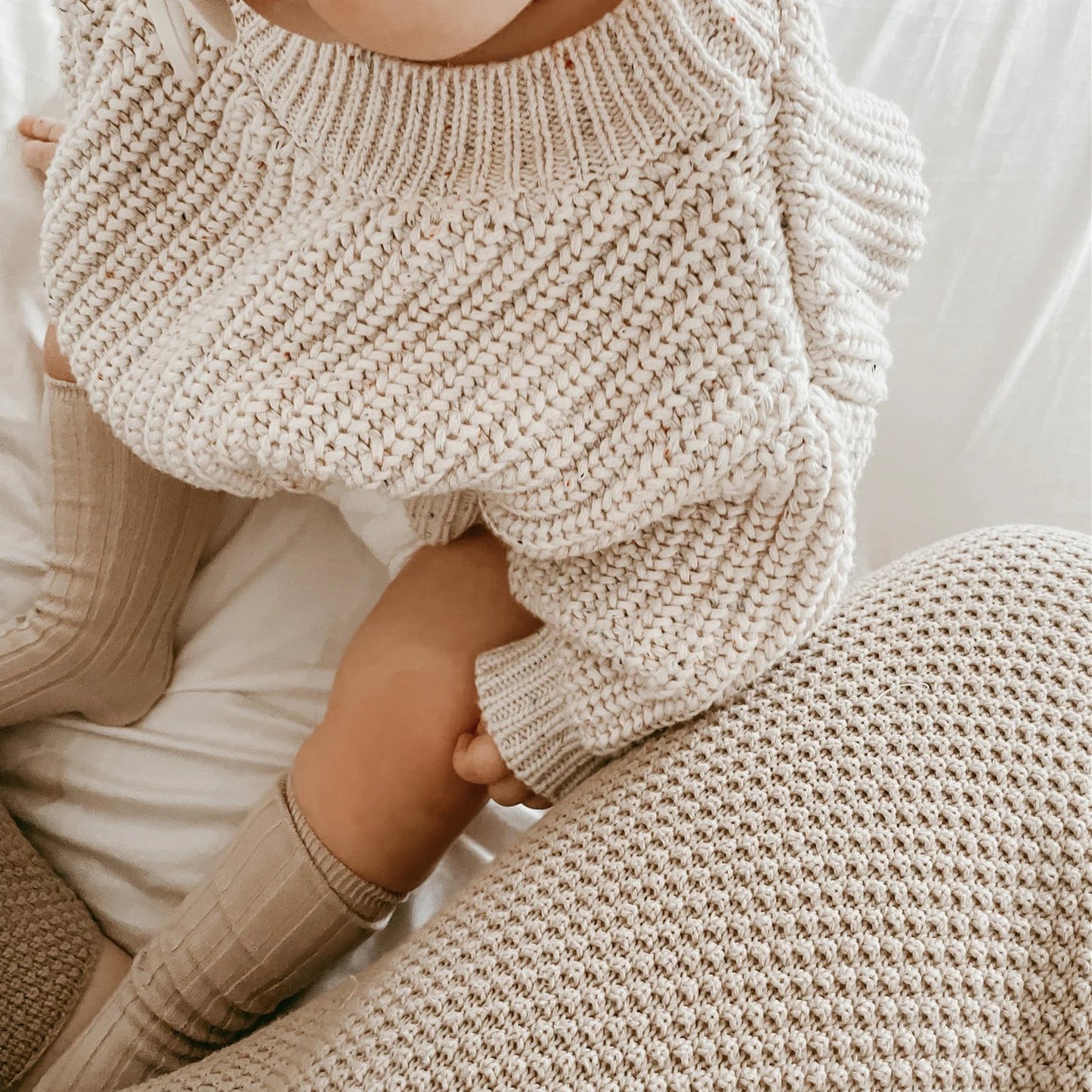 SnuggleKnit – Chunky Cotton Cable Pullover