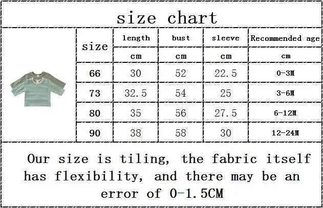 CozyStripe – Baby Pullover