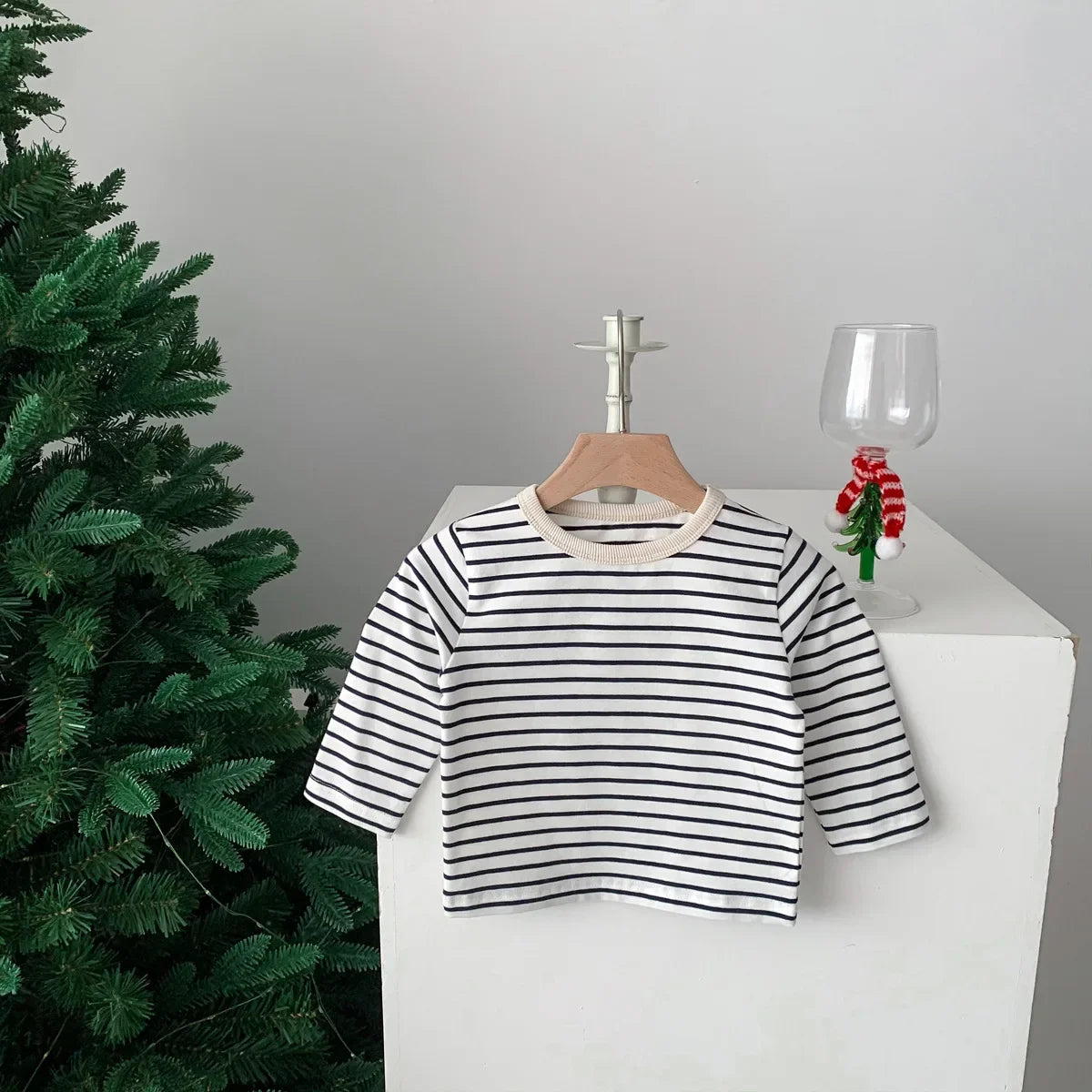 CozyStripe – Baby Pullover