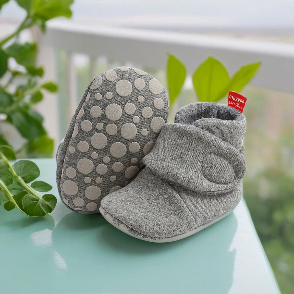 SnuggleSteps – Stay-On Cotton Boots