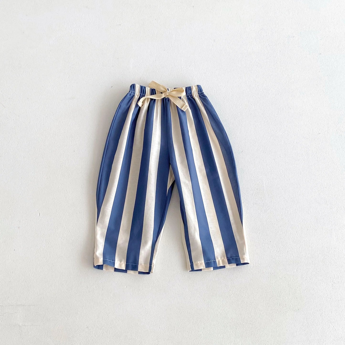 StripeDrift – Kids Summer Striped Trousers