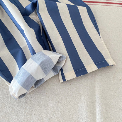 StripeDrift – Kids Summer Striped Trousers