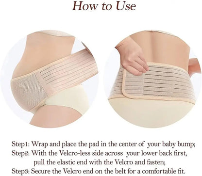 BumpEase – Maternity Belly and Back Support