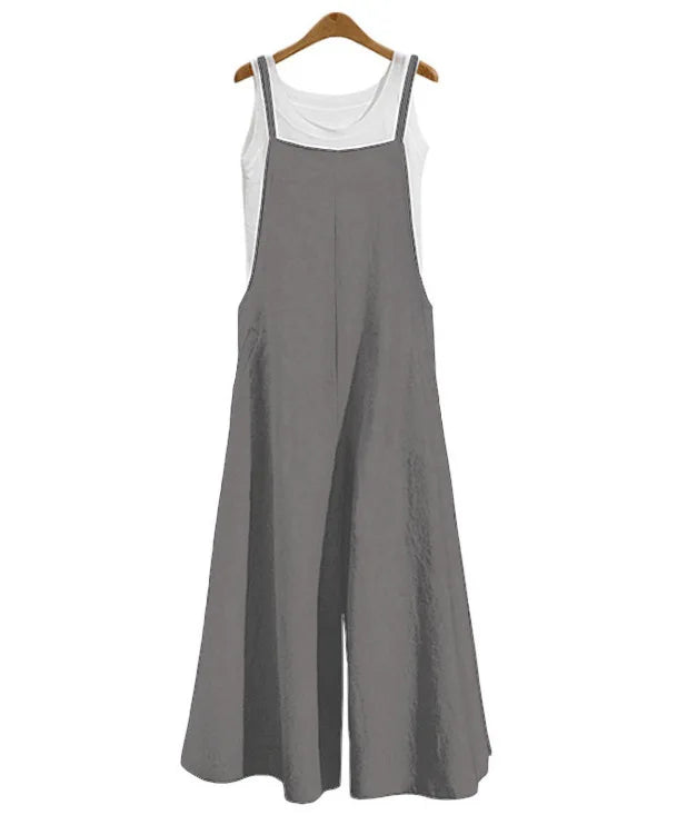 LunaraOver – Wide Leg Overalls