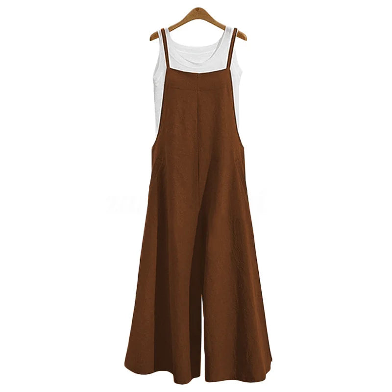 LunaraOver – Wide Leg Overalls