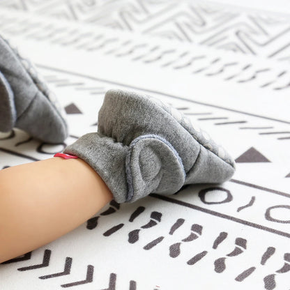 SnuggleSteps – Stay-On Cotton Boots