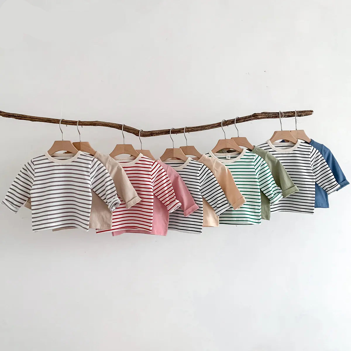 CozyStripe – Baby Pullover