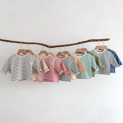 CozyStripe – Baby Pullover