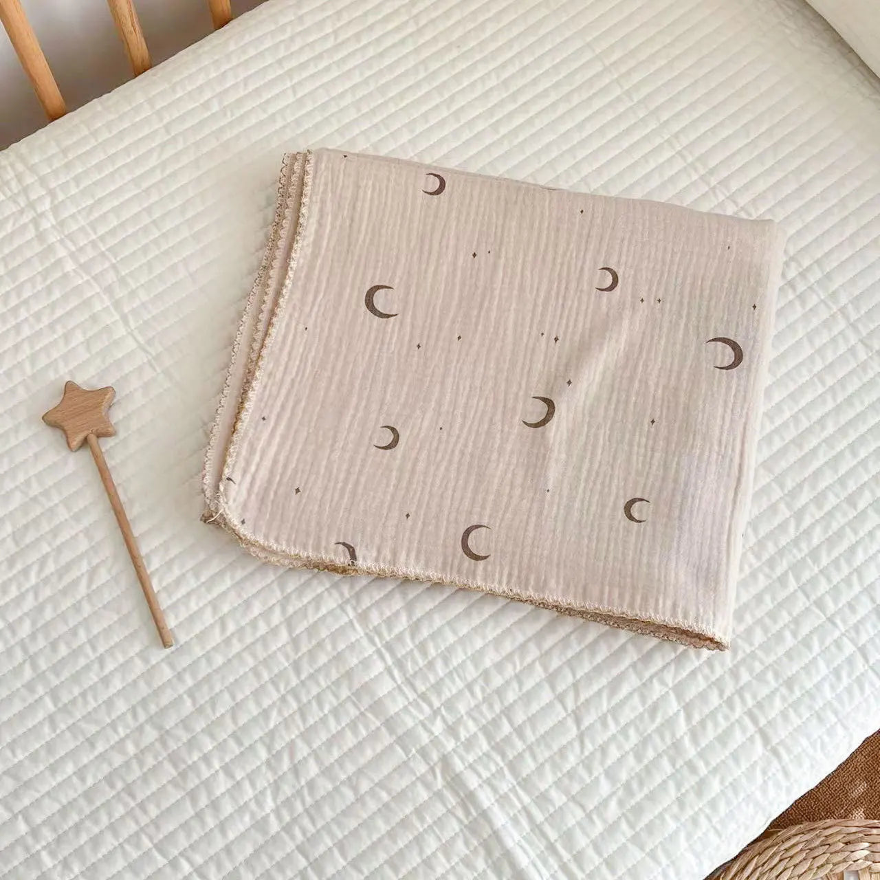 FloraNest - Muslin Cotton Baby Blanket