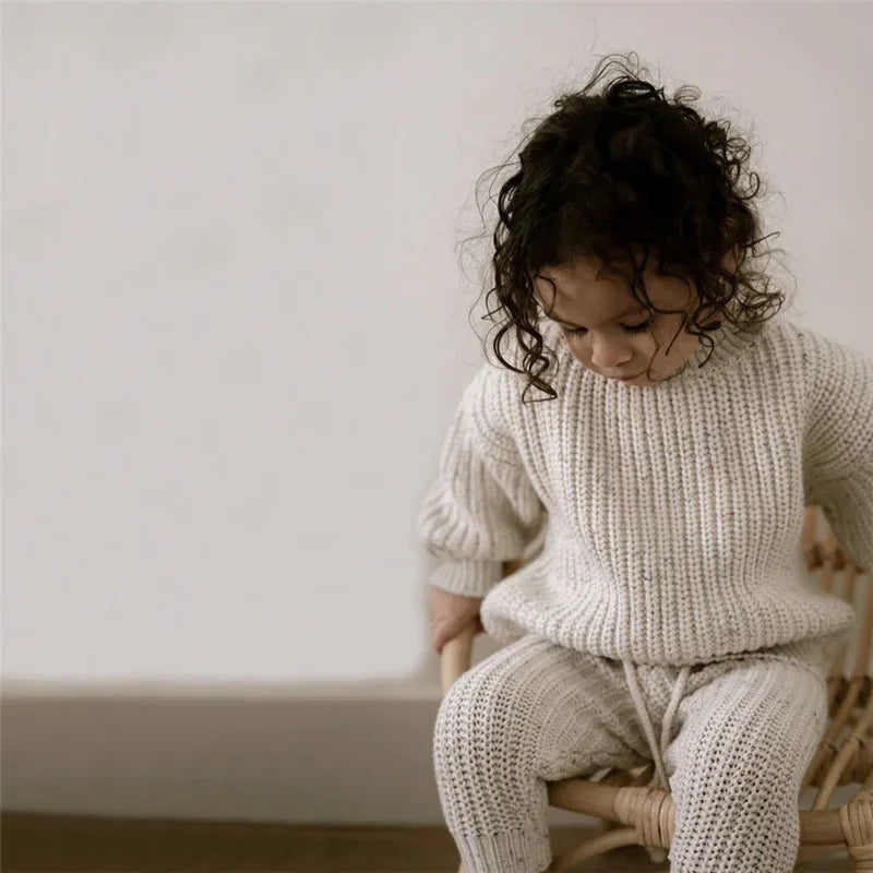 SnuggleKnit – Chunky Cotton Cable Pullover