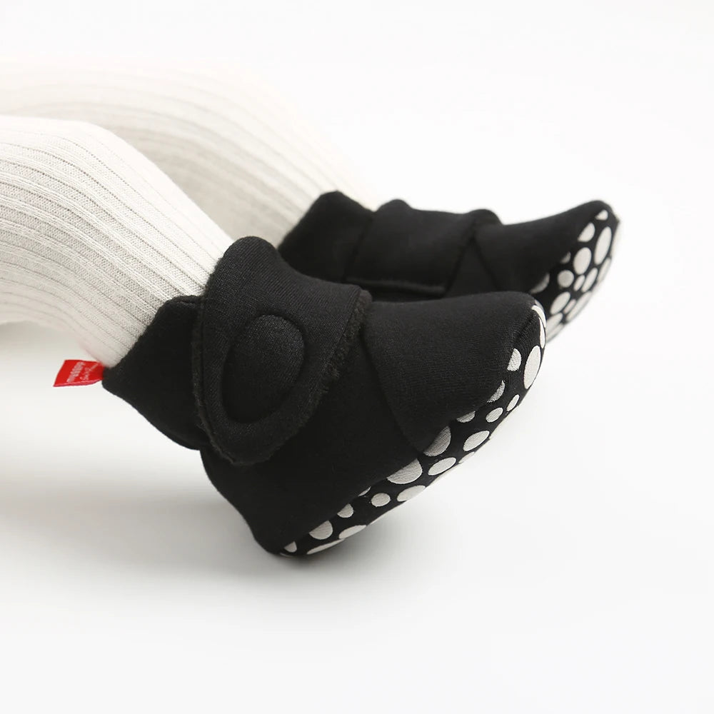 SnuggleSteps – Stay-On Cotton Boots