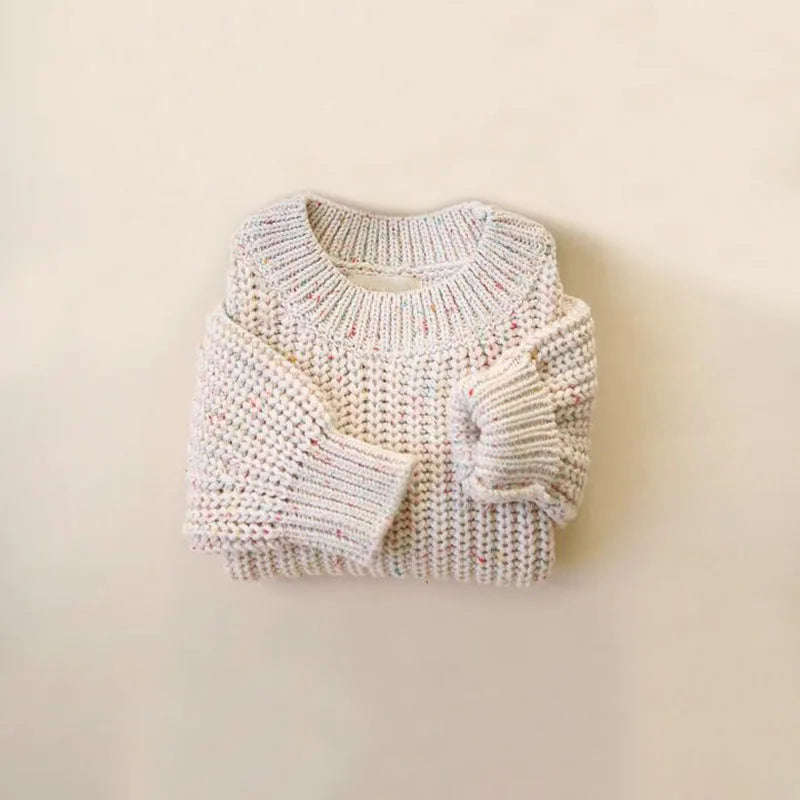 SnuggleKnit – Chunky Cotton Cable Pullover