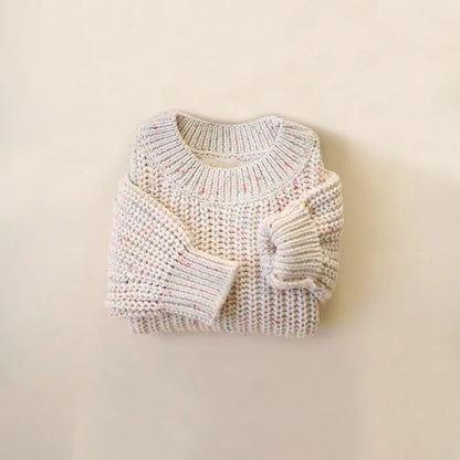 SnuggleKnit – Chunky Cotton Cable Pullover