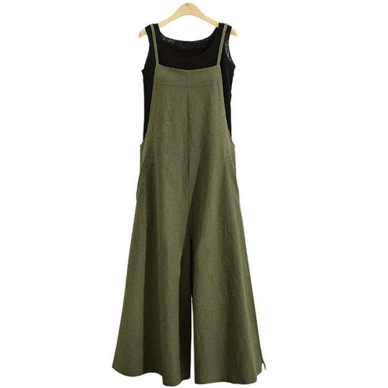 LunaraOver – Wide Leg Overalls