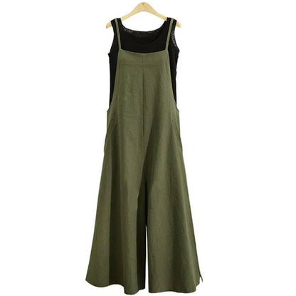 LunaraOver – Wide Leg Overalls