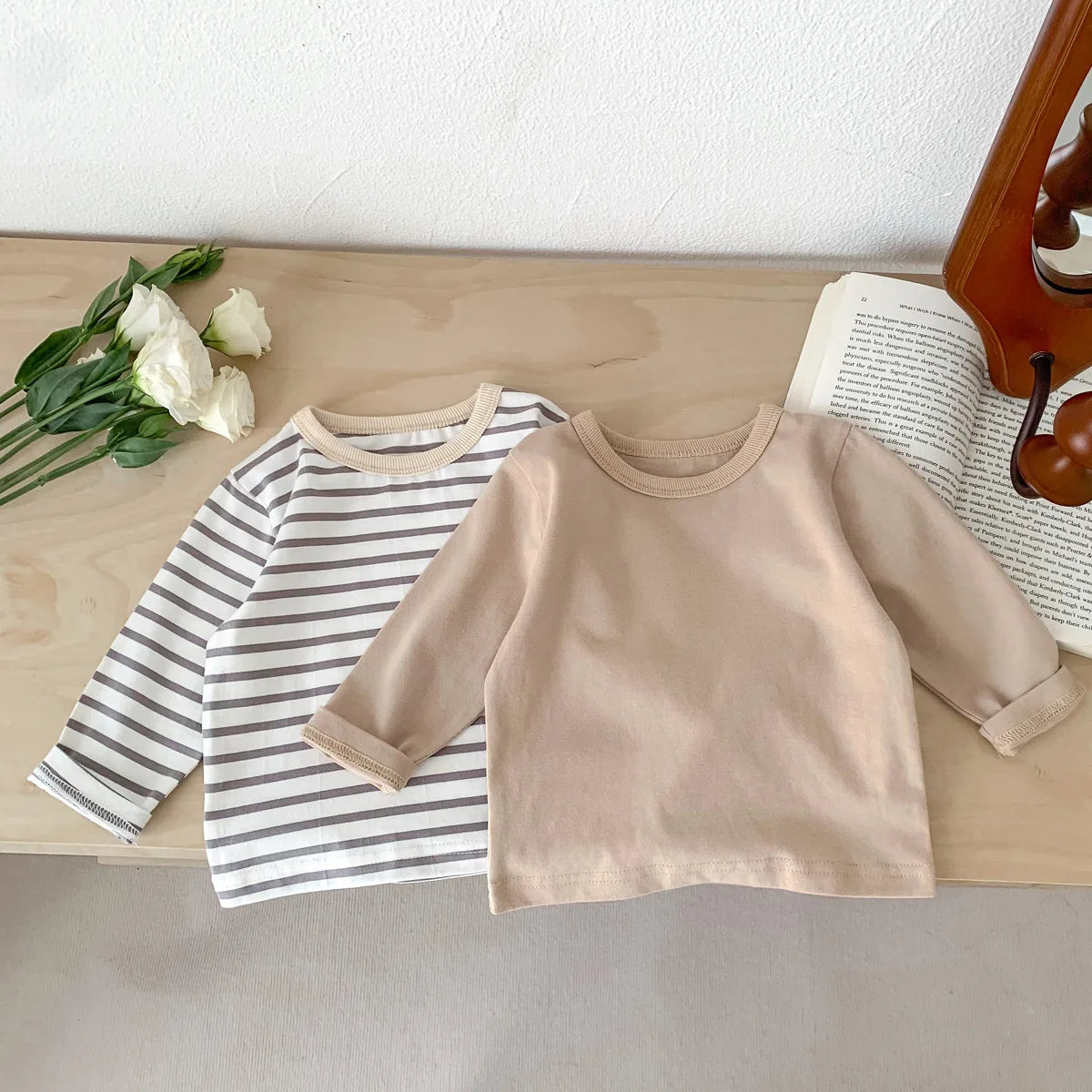 CozyStripe – Baby Pullover