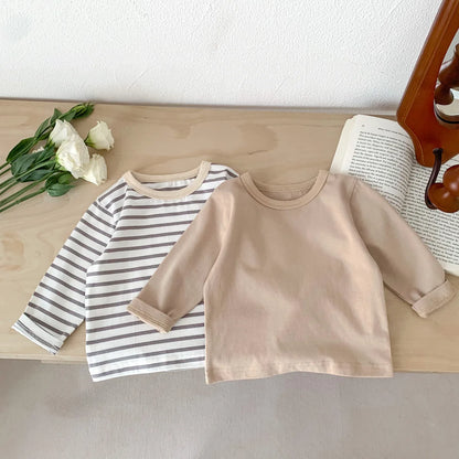CozyStripe – Baby Pullover