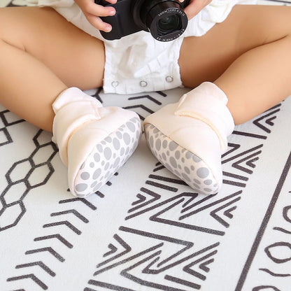 SnuggleSteps – Stay-On Cotton Boots