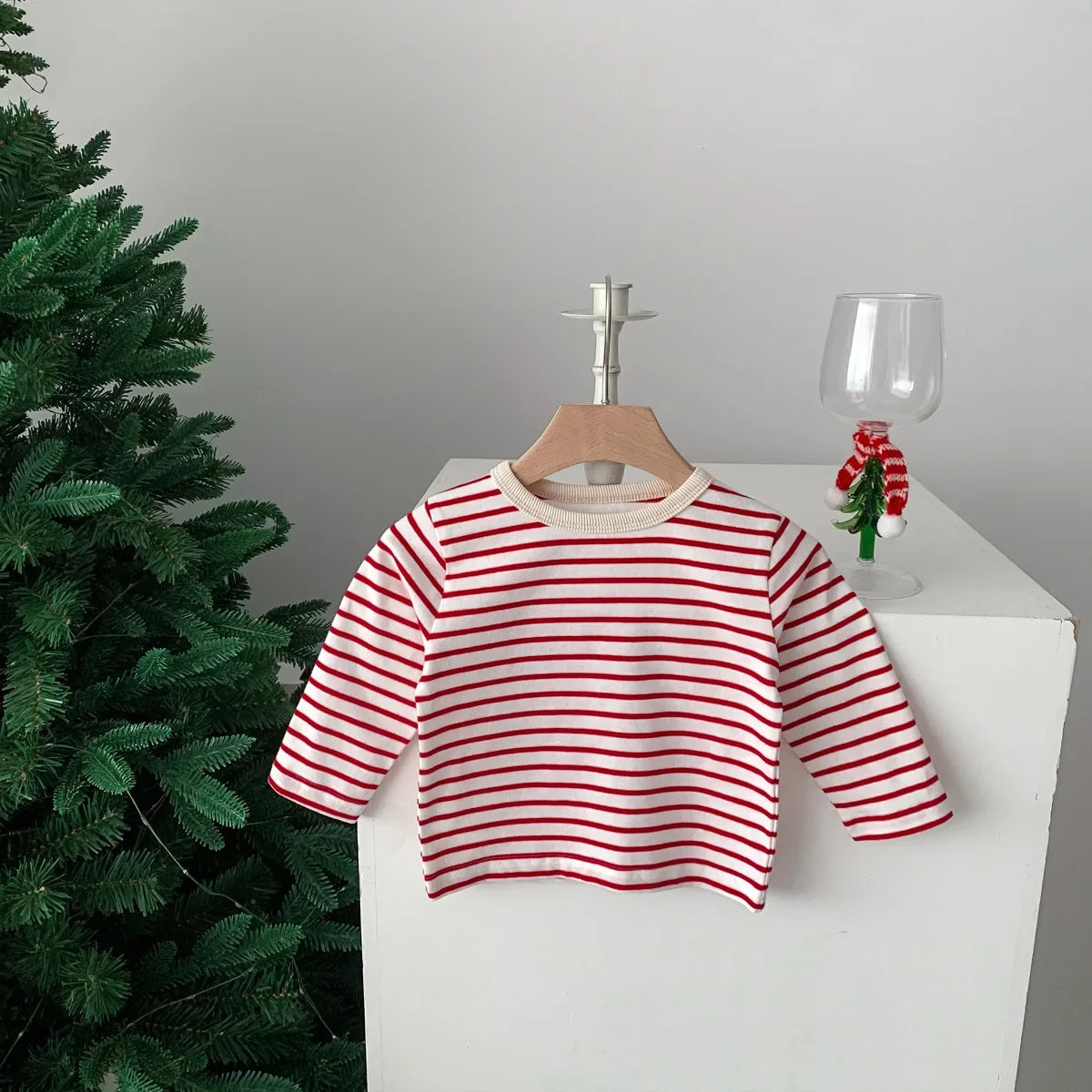 CozyStripe – Baby Pullover
