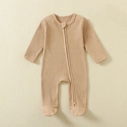 WaffleSnug - Organic Cotton Baby Sleepsuit