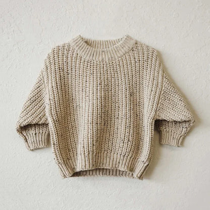 SnuggleKnit – Chunky Cotton Cable Pullover