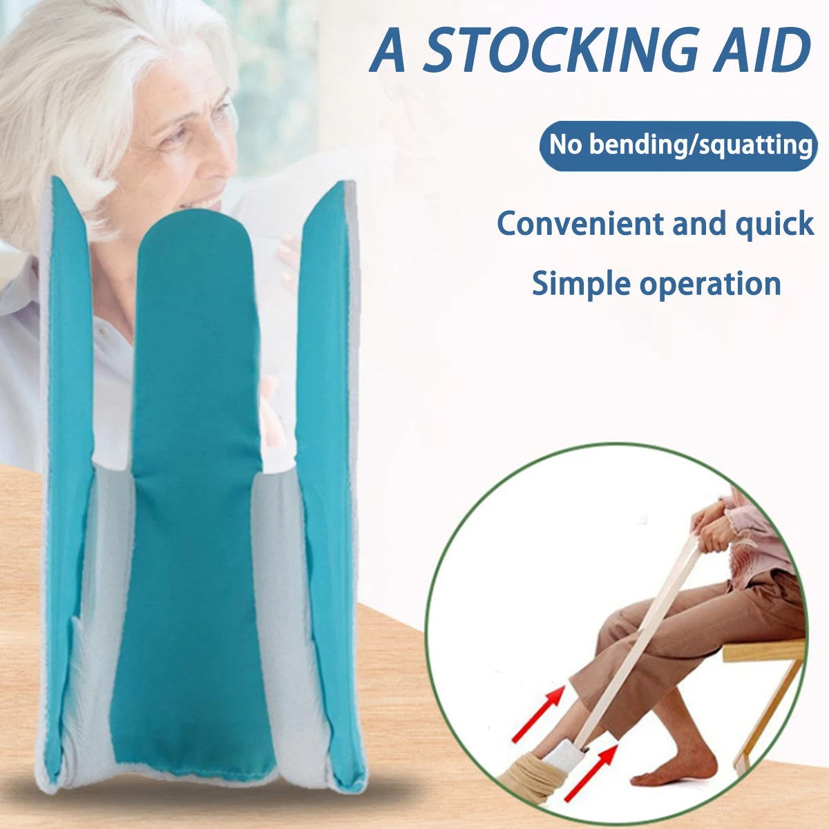 Sockiva – Put on Socks Easily Without Bending